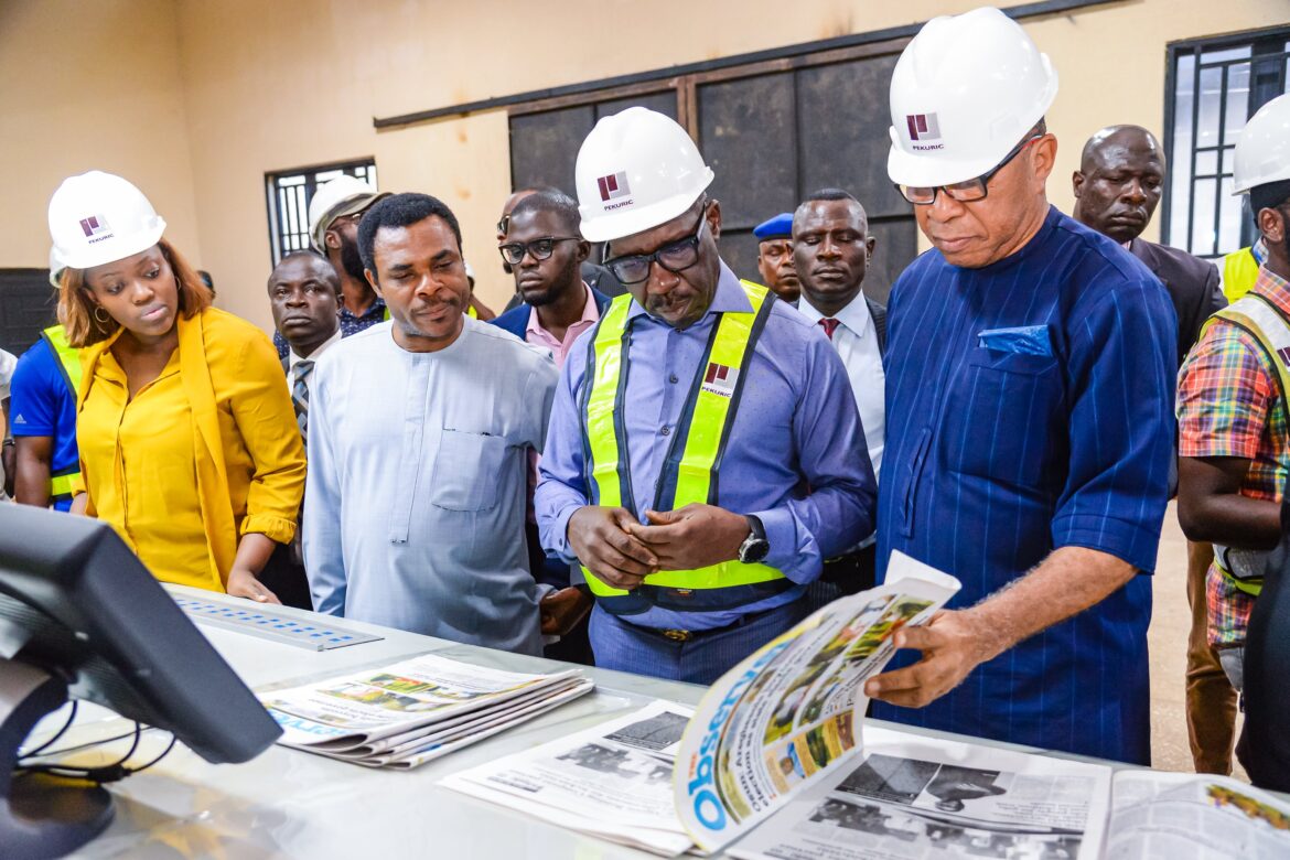 No plans to lay off staff of Nigerian Observer, Obaseki assures as govt expands premises for soundstage, movie production studio, others