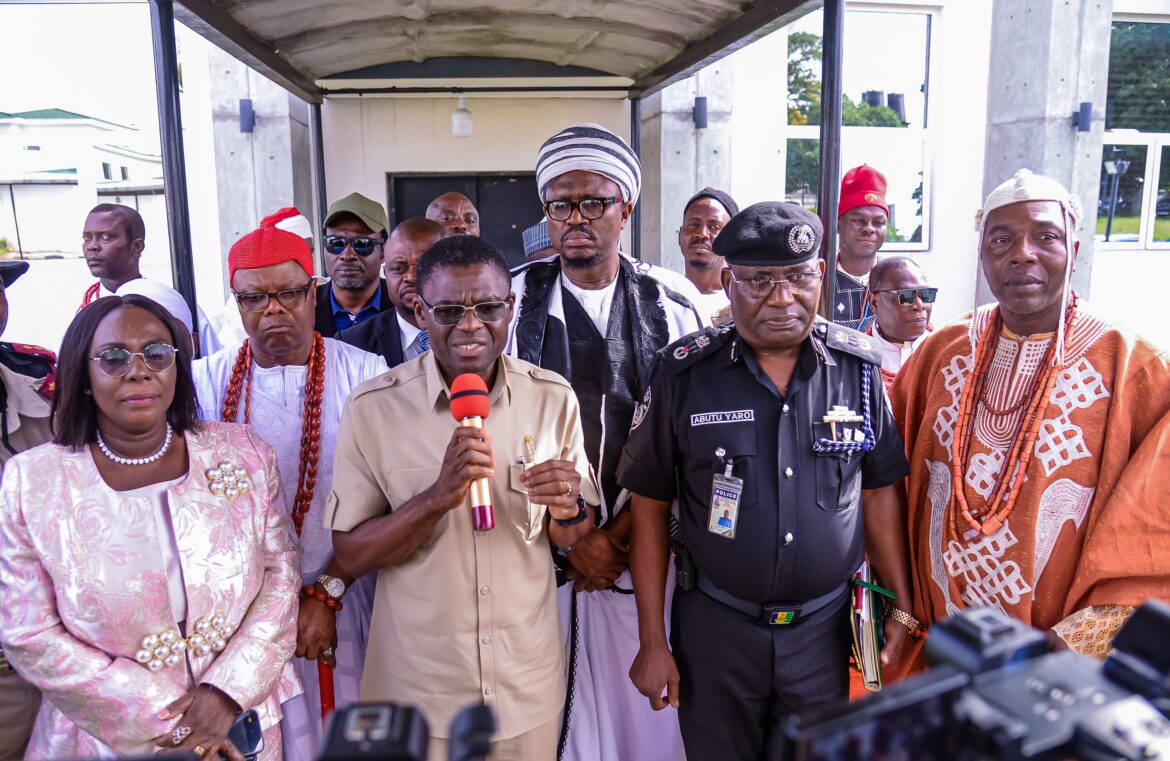 Edo State Government strengthens security architecture, upgrades intelligence gathering, surveillance systems, meets traditional rulers, vigilante groups, others