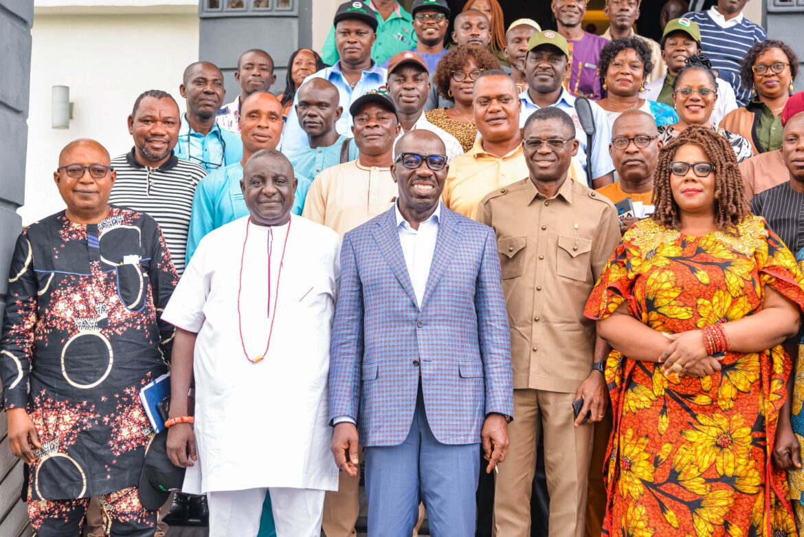Gov. Obaseki hails Edo workers for industrial harmony, reassures on upgrade of AAU to world-class university