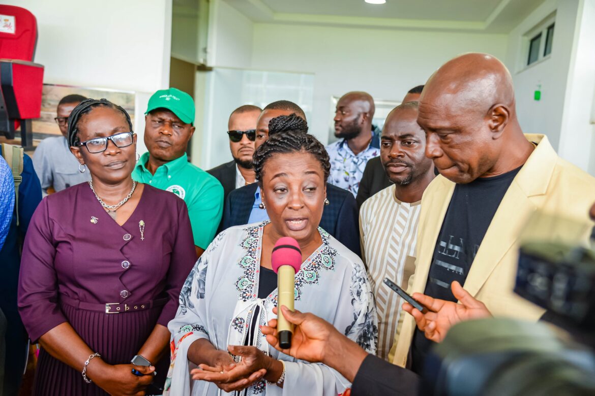 Edo readies for 2nd edition of BOWFT as Betsy Obaseki inspects Ogbemudia stadium, other facilities