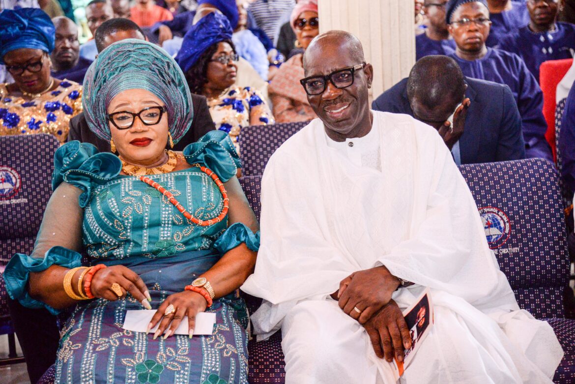 Obaseki attends UNIBEN VC’s son wedding, tasks couple on love