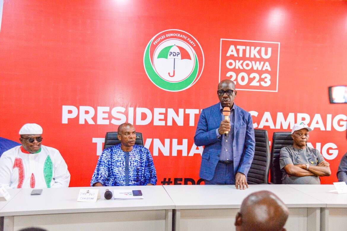 2023: Obaseki warns youth against against electoral violence