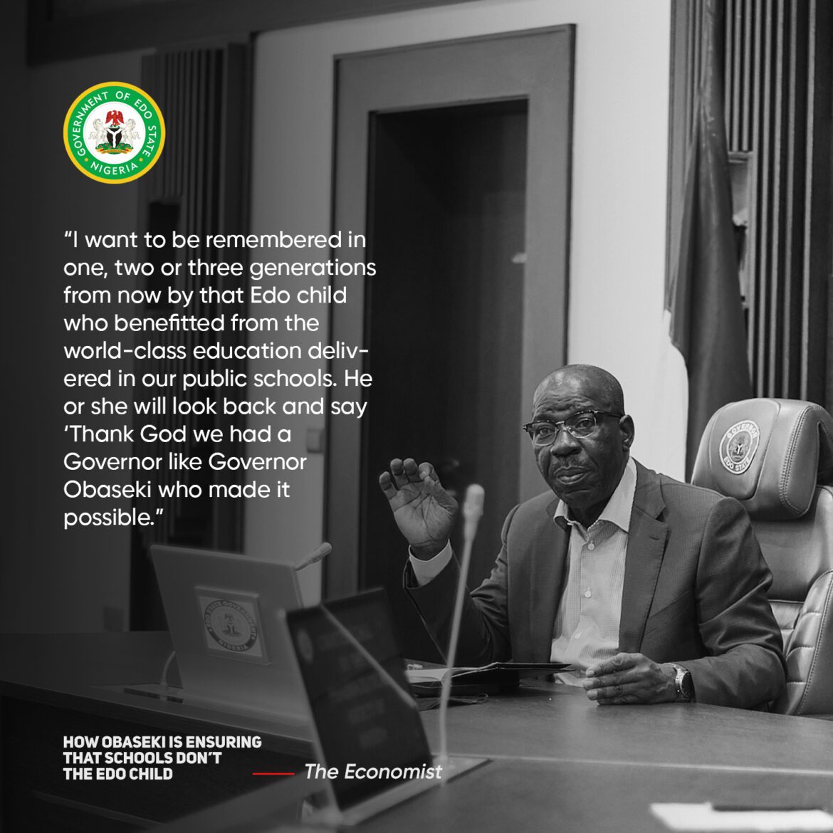 Obaseki’s Educational Reforms: The Economist Finds a Reference for Africa Nations