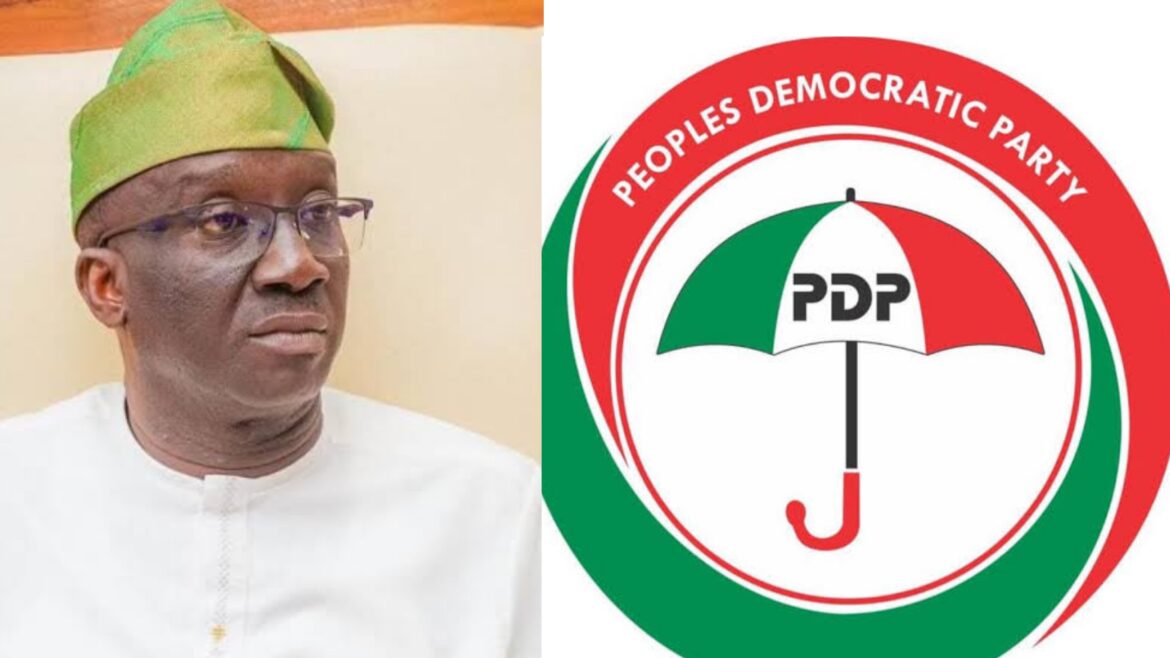 Edo State’s Security Crisis: Okpebholo and PDP at Loggerheads
